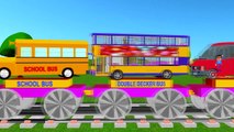Learn Transport Vehicles On Train | Learning Transport Vehicle Names For Kids And Children