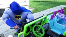 FUN Ride on Car Superhero Car Dance Power Wheels Carpool Batman Superman Comic Street Vehicles