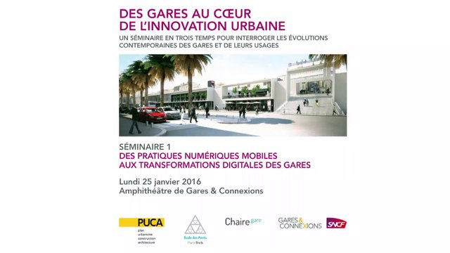 Pratiques numériques et transformations digitales des gares - Fabrice Morenon, secrétaire général de Gares & Connexions