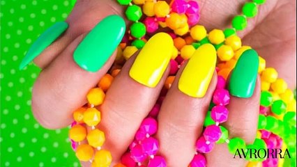 Яркий желтый маникюр — Лучшие идеи дизайна 2016