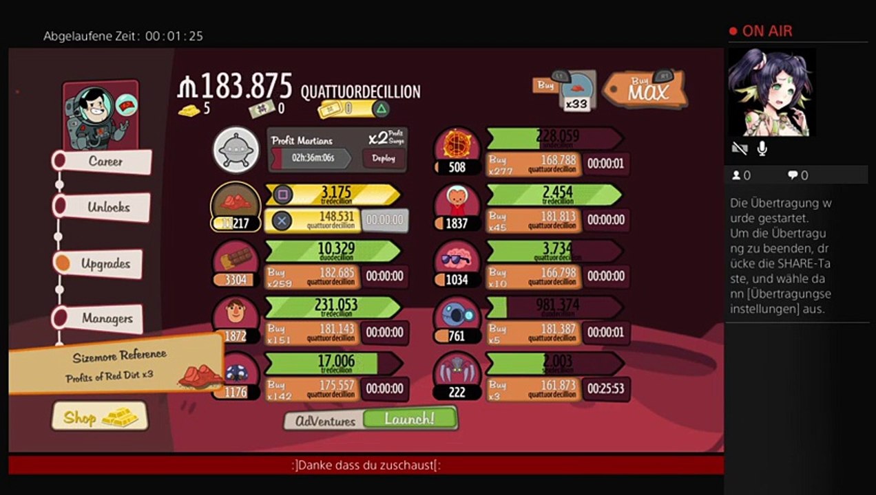 PS4-Live-Übertragung von Sarg-Kallash