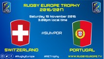 SWITZERLAND / PORTUGAL - RUGBY EUROPE TROPHY 2016/2017 - 19/11/2016