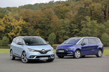 Comparatif Renault Grand Scénic 4 vs Citroën Grand C4 Picasso