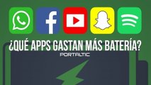 Éstas son las apps que más batería consumen