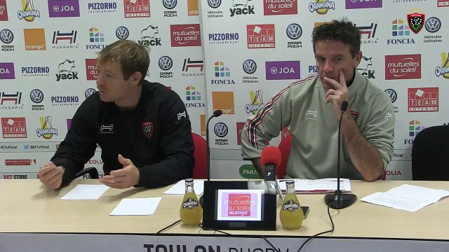 Avant-match Castres/Toulon TOP 14 J12 avec Mike Ford