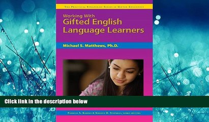 different   Working with Gifted English Language Learners (Practical Strategies Series in Gifted