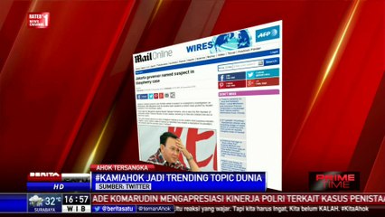 Penetapan Ahok Tersangka Jadi Sorotan Dunia