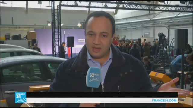 من ورشة ميكانيكية شمال باريس ماكرون يعلن ترشحه في الانتخابات الرئاسية