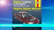 Buy NOW  Subaru Legacy   Forester 2000 thru 2006: All models (Haynes Repair Manuals)  READ PDF