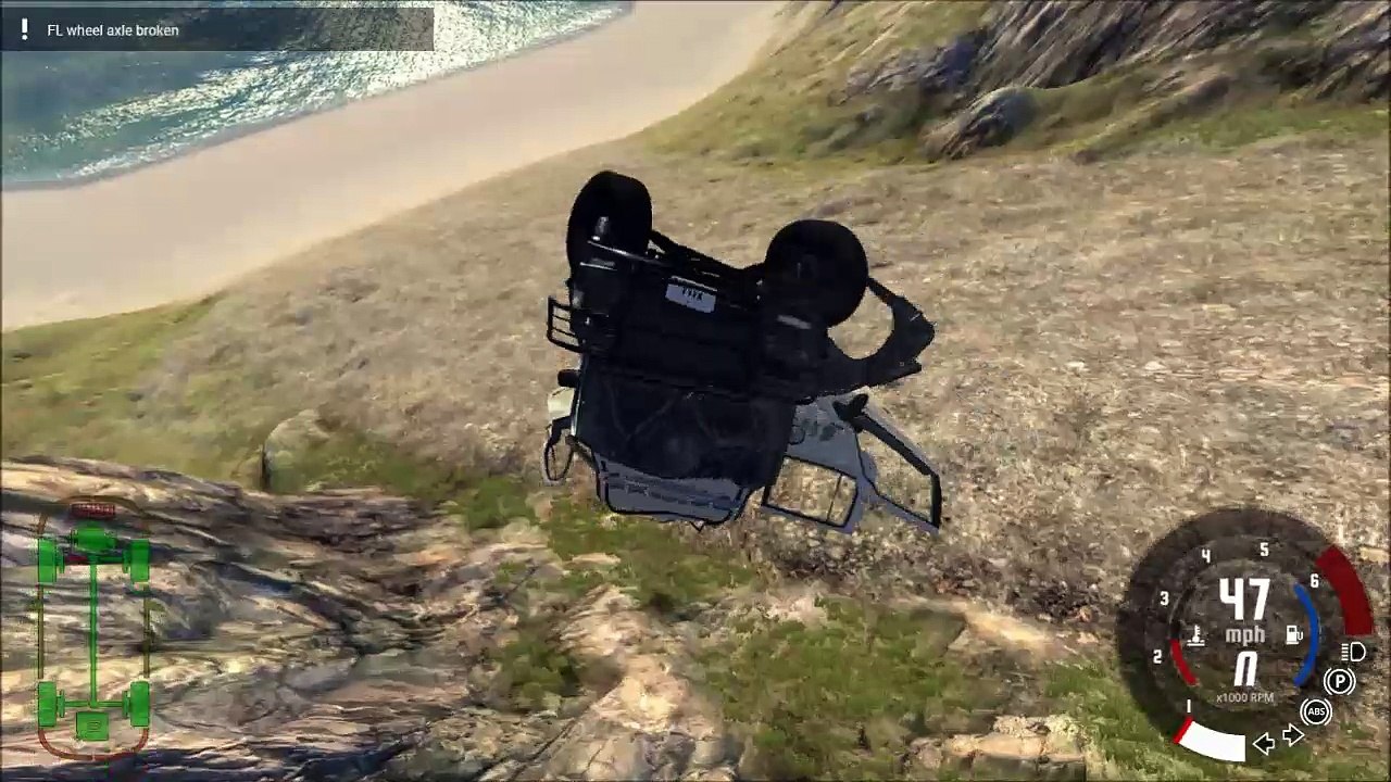 BeamNG.drive: Destruição total na Montanha!
