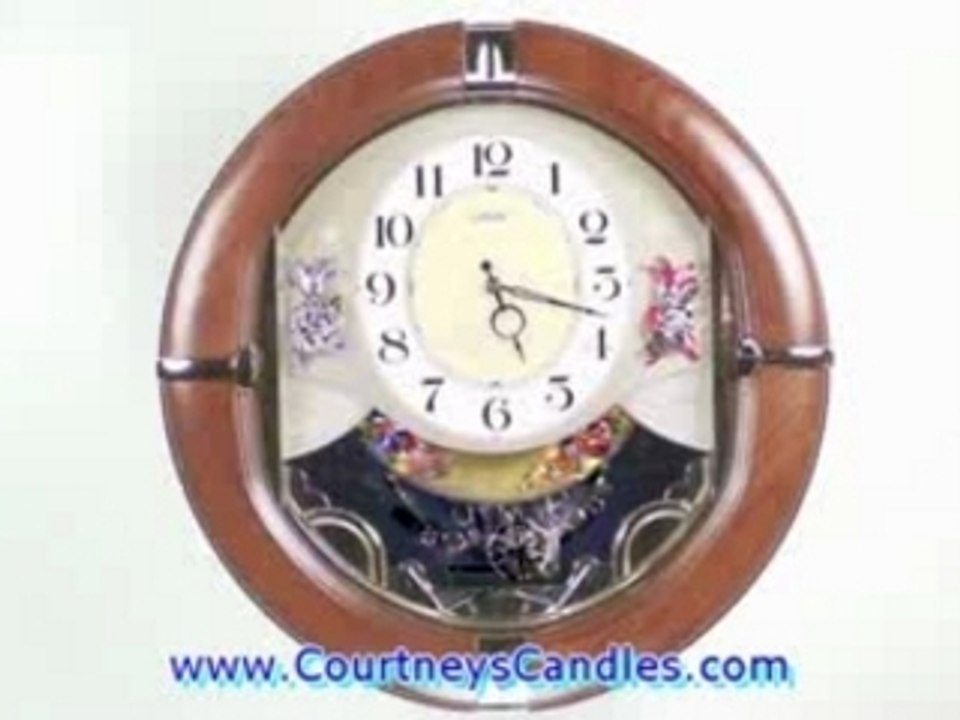Seiko QXM144BRH Melodies in Motion Clock