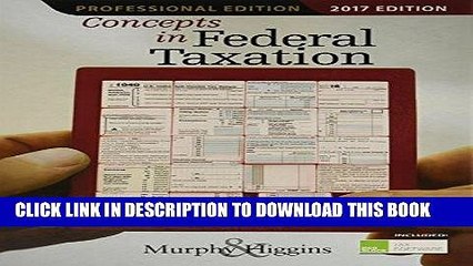 [PDF] Concepts in Federal Taxation 2017, Professional Edition (with H R BlockTM Premium   Business