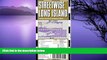 Deals in Books  Streetwise Long Island Map - Laminated Regional Road Map of Long Island, New York