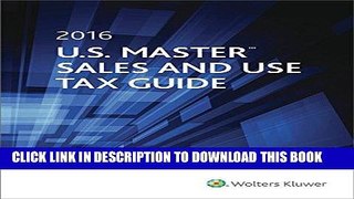 [PDF] U.S. Master Sales and Use Tax Guide (2016) Full Online