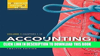 [PDF] Accounting Principles 12e, Volume 1 + WileyPLUS Registration Card Popular Collection