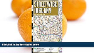 Deals in Books  Streetwise Tuscany Map - Laminated Road Map of Tuscany, Italy - Folding pocket