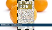 Deals in Books  Streetwise Tuscany Map - Laminated Road Map of Tuscany, Italy - Folding pocket