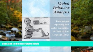 Choose Book Verbal Behavior Analysis: Inducing and Expanding New Verbal Capabilities in Children