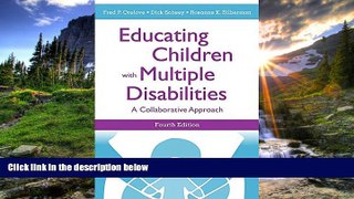 eBook Here Educating Children With Multiple Disabilities: A Collaborative Approach