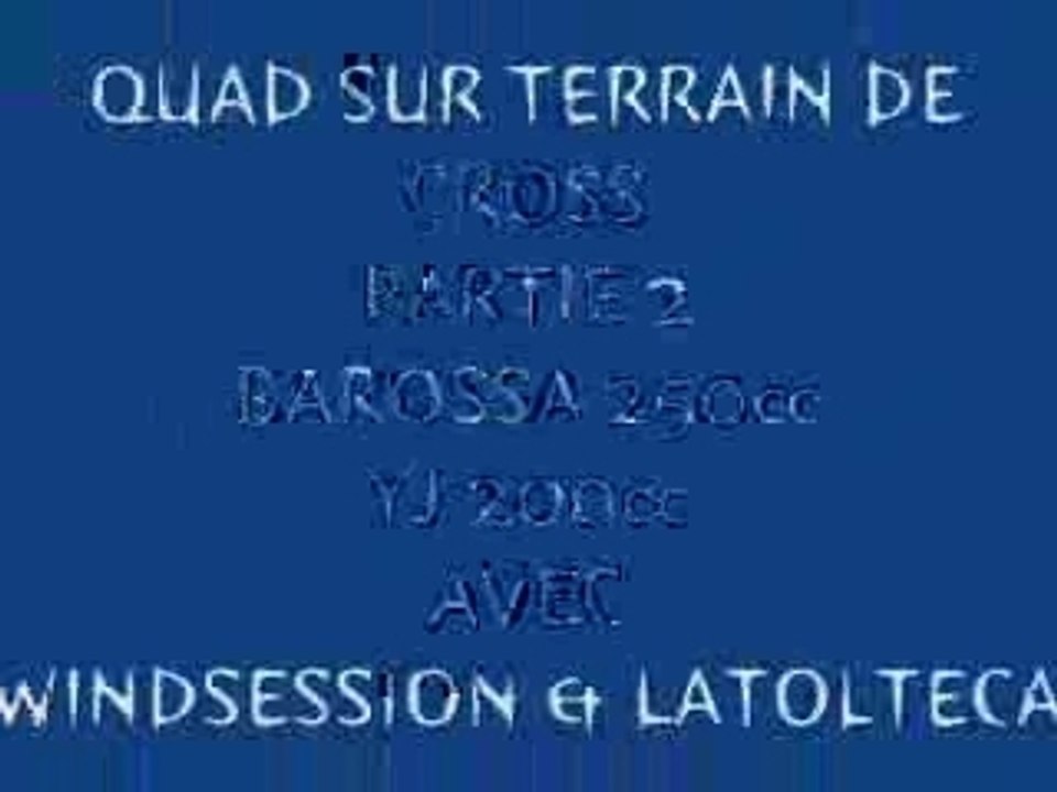 Quad circuit Partie 2