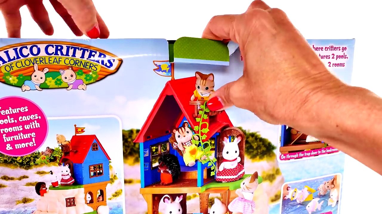Calico Critters  ❤ Casa de Juegos Secreta en la Isla Nuevo Juguete en DCTC con Amy Jo