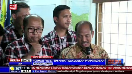 Ahok Tidak Ajukan Gugatan Praperadilan
