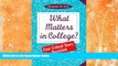 READ book  What Matters in College?: Four Critical Years Revisited READ ONLINE
