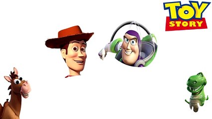 Woody TOY STORY Buzz lightyear as DISNEY CARS│Transforming games & Coloring book│Videos for kids