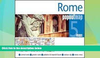 Big Deals  Rome PopOut Map (PopOut Maps)  Best Seller Books Most Wanted