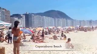 Travel Guide. to Brazil, Rio De Janeiro, Copa Cabana Beach
