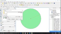 QGIS Tutorial: How to create buffer for point feature in QGIS 2017