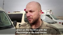 Foreign medics help to treat wounded in Iraq's Mosul