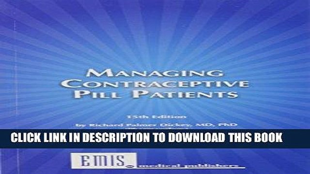 [PDF] Managing Contraceptive Pill/Drug Patients Popular Colection