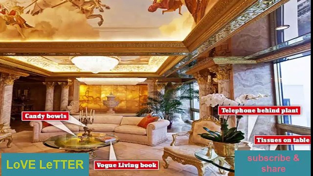 ڈونلڈ ٹرمپ کا پینٹ ہاﺅس جسے دیکھ کر آپ کی آنکھیں بھی کھلی کی کھلی رہ جائیں گی - Donald trump