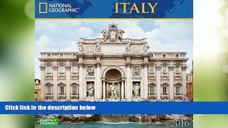 Big Deals  Italy National Geographic 2016 Wall Calendar  Best Seller Books Most Wanted