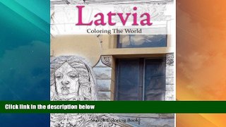 Big Deals  Latvia Coloring the World: Sketch Coloring Book (travel coloring adults) (Volume 15)
