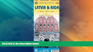 Big Deals  1. Latvia   Riga Travel Reference Map 1:460,000/8,000  Best Seller Books Most Wanted