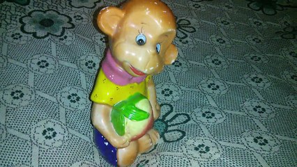 Monkey with strawberries