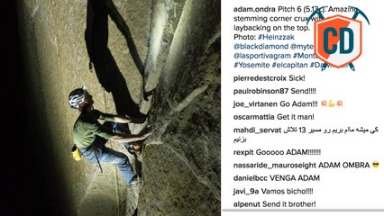 Adam Ondra Prepares For Final Push On Dawn Wall | Climbing...