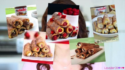 Nutella French Toast Rolls ♥ Easy Recipe!