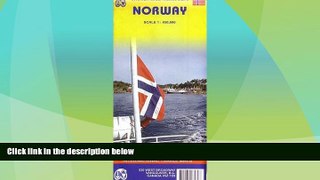 Big Deals  Norway 1:650,000 Travel Map 2006  Best Seller Books Most Wanted