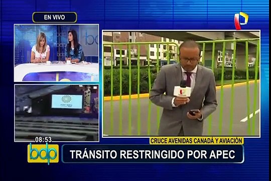 Tránsito restringido por APEC: atención con las vías alternas dispuestas