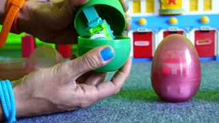 Robocar Poli - Çocuklar için video (Sürpriz yumurtalar)