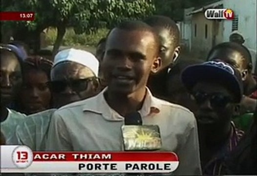 INFO - Les populations de Santhiaba de Passy (Kaolack) réclament des ralentisseurs (dos d’ânes) .... Ecoutez