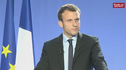 Emmanuel Macron : "Je suis candidat à la présidence de la République"