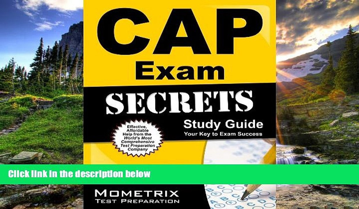 Choose Book CAP Exam Secrets Study Guide: CAP Test Review for the Certified Administrative