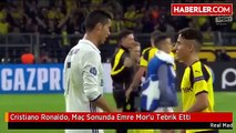 Cristiano Ronaldo, Maç Sonunda Emre Mor'u Tebrik Etti