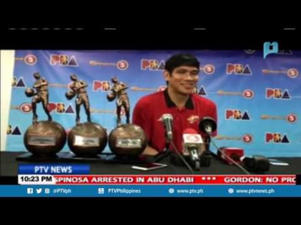 Junemar Fajardo made history after claiming his third straight MVP honors