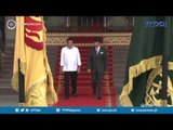 Welcome Ceremony for President Duterte in Istana Nurul Iman, Brunei Darussalam