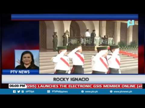 Pres. Duterte, pormal na tinanggap ng Sultan ng Brunei sa Istana Nurul Iman